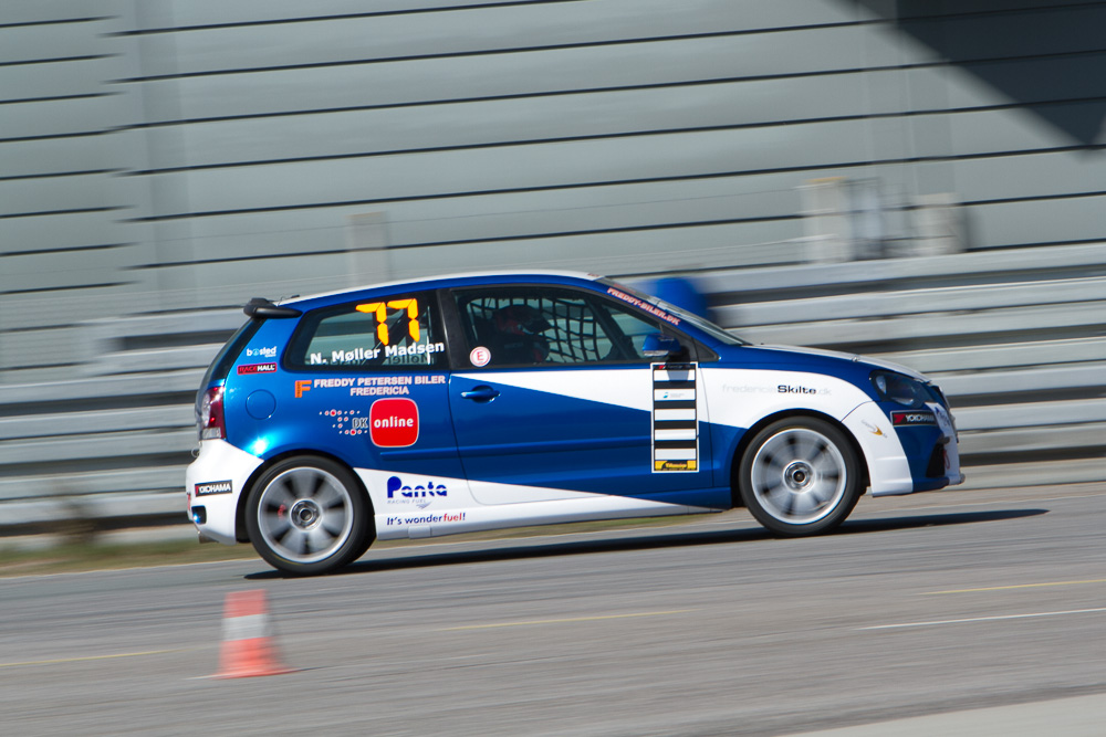 Nicolaj Møller Madsen varmede op til VW Scirocco R-Cup i Yokohama Super Cup
(Foto: Gripping Media)